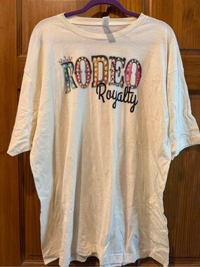 NWOT! Sz XXL Rodeo Royalty bling Tshirt